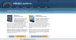 Desktop Screenshot of infiltration-systems.com